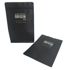 Changjiang Factroy High Quality Black Flat Bottom Bag for Tea Powder - Image 4