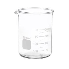 Laboratory Borosilicate 50ml Glassware Beaker with Spout Low Form Glass - Image 2