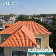 Plastic PVC Roofing Material Brand New PVC Roof Tiles with High Quality - Guangdong Jajahouse New Materials Technology Co., Ltd.