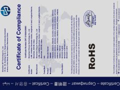 RoHS certificate from Shenzhen Dyscan Technology Co., Ltd