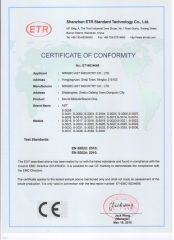 CE Certificate of Sound Module certificate of Dongguan AST Industry Co., Ltd. – certificate photo, supplier certificates section