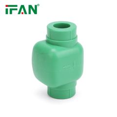 Ifan Customized Plastic Valves Plumbing Material Horizontal Check Valve ISO 15874 PPR Check Valve - Image 4