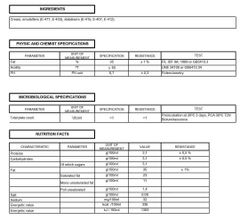 Whipping Cream Ph 6.7 ±0.3 Origin Spain Resistance <1 Acidity ≤18 ºt Saturated Fat 23 G Fat Content 35% ±1% Salt Content 0.08 - Image 2