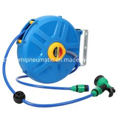 Auto Retractable Water Hose Cable Reel for Garden Material Plastic Origin Changzhou Trademark ZHENGMI HS Code 3917330000 - Shanghai Zhengmi Pneumatic Element Co., Ltd.