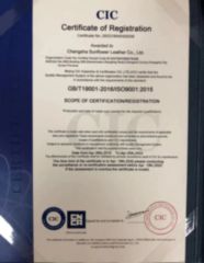 Certification 2 certificate from Changsha Sunflower B&T Co., Ltd.