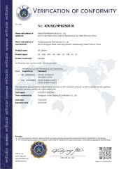 CE certificate from Hebei Rital Metal Products Co., Ltd.