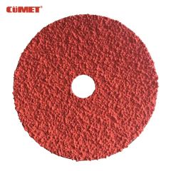 Ceramic Fiber Disc Resin Abrasive Discs Origin China Model NO. P36 Shape Round Disc Standard 4-9 Inch HS Code - Image 3