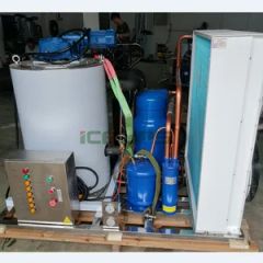 500kg/Day Flake Ice Making Machines Flake Ice Maker Origin China Condition New Trademark ICEUPS Certification CE Refrigerant R404A - Image 5