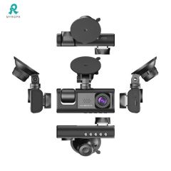 DVR Cars Dash Cam Black Box for Car Accessories 3 Channel Front and Rear Dash Camera 1080P - Image 6
