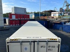 Standard Shipping Cargo Dry Container Beige Storage Container - Image 4