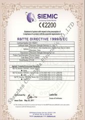 CE Certificate for Smoke Detector in 2012 certificate from Shenzhen Chitongda Electronic Co., Ltd.