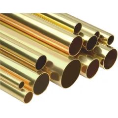 High-Conductivity Brass Tubes, Factory Direct Wholesale Alloy Alloy Shape Round Color Yellow Origin China Standard ASTM Material - Image 2