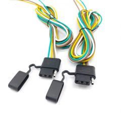 18 AWG Color Coded Wires Trailers Light Wirings Harness Extension Wire Harness - Image 6
