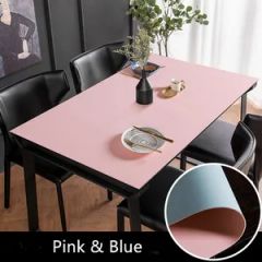 LFGB Tablecloth Waterproof PU PVC Leather Kitchen Table Runner Mat Desk Mats - Image 2