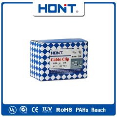 White Square 12mm Nail Nylon Cable Clips with PE - Image 6