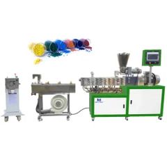 Lab Small Plastic Extruder Compounding Line Twin Screw Extruder Masterbatch Extrusion Machine - Image 1