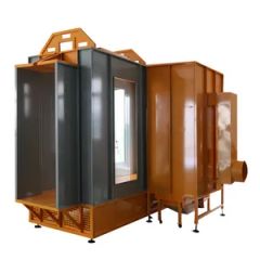 Channel Type Powder Coating Spray Booth Voltage 380V Condition New Trademark Colo Coating Powder Specification CE Model Paint Booth - Image 5