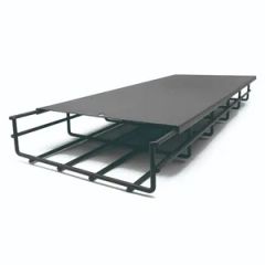 High Quality Galvanized Steel Wire Mesh Cable Tray Bracket with Connector Accessories - Image 3