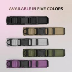 Tactical No Pull Dog Collar Adjustable Nylon Training Width 2.5CM Condition New Trademark OEM Brand Joypaws HS Code 42010030 - Image 2