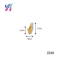 Shell-Shaped Bikini Metal Accessories Rust-Proof Age Group Adults Model NO. XNZ038 Trademark ODM/OEM Origin Make in - Image 4
