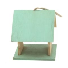 Small Wooden Bird Feeder House - Image 2