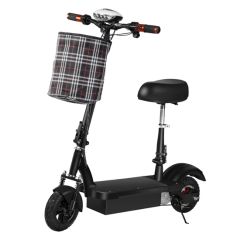 Factory Price Two-Wheeled Electric Scooter 350W Motor Foldable Anti-Theft Alarm Built-in Speaker Remote Control 20ah Battery - Wuxi Qisheng Automotive Technology Co., Ltd