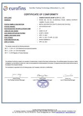Certificates certificate of Xiamen Ronghelin Import & Export Company Limited – certificate photo, supplier certificates section