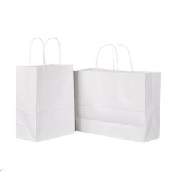 Reinforced Bottom Custom Size White Extra Large Kraft Bags Color White Origin China Hardness Soft OEM Available Material Paper - Image 5