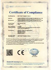 CE certificate from Hunan Dawning Environmental Protection Equipment Co., Ltd.