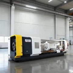 Qk1325 Large CNC Big Bore Lathe Machine for Metal Pipe Threading Pipe Thread Lathe - Image 6