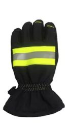 Rugged Design Professional Firefighter Work Gloves Durable a Spark Resistant a HS Code 6216000000 Trademark ankailong Origin Jiangsu, - Image 2