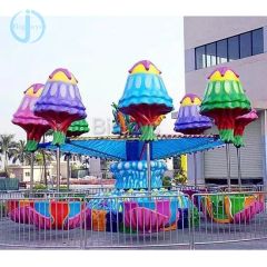 Funfair Jelly Rides Amusement Park Flying Chair Jelly Fish Rides for Sale - Image 3