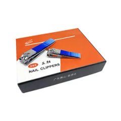 16PCS Gradient Blue Nail Clipper Set Home Nail Clipper MOQ 600set Color Silver Trademark SSS Brand Name SSS Shape Flat Head - Image 5