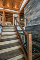 Bar Teak Wood Railing Design Bar Thickness 3mm Durability High Position Stairs Color dark brown Material Teak Wood Resistance To Elements - Image 1