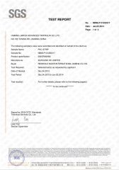 UV EXPOSURE certificate from Haining Jiarun Advanced Tarpaulin Co., Ltd.
