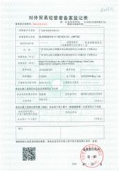 License Photo certificate of Guangzhou X-7seven Co., Limited – certificate photo, supplier certificates section