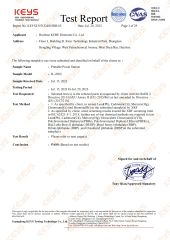 Test Report CNAS certificate of Shenzhen Kebe Electronic Co., Ltd – certificate photo, supplier certificates section