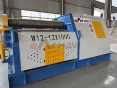 High Stability Structure Automatic Pre-Bending W12 Plate Rolling Machine 4 Roll Roll Shaper Machine - Image 5