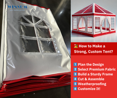 PVC Crystal Clear Film Transparent Truck Tarpaulin - Image 3