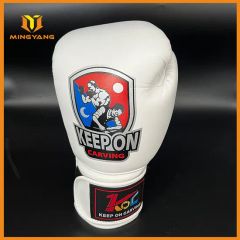 Custom Heavy Duty Gym Punching Microfiber Leather Boxing Gloves for Training - Image 2