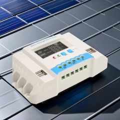 High-Efficiency Junengjiu Solar Controller - 18.5*11.7*5cm, Made in Zhongshan - Zhongshan Juneng Jiu Technology Co.,Ltd