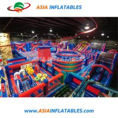 Commercial Bouncy Castle Outdoor Adventure Obstacle Course Inflatable Amusement Playground - Image 3