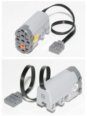 Technical Parts Servo -Motor Multi Power Functions Tool PF Model Sets Building Blocks Compatible All Brands 88004 Motor - Image 5