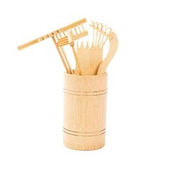 Bamboo and Wood Rakes and Sand Rakes - Image 1
