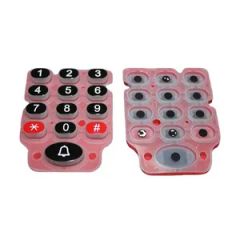 Custom Electronic Keypad Push Silicone Rubber Buttons Trademark OEM Hardness 30-90 Shore Origin Dongguan, China Shape Customized Shape - Image 2