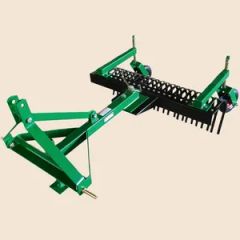 Landscrape Rake 3 Point Hitch Drag Grass Machine Lawn Stick Rock Leaf Weeding Lawn Leveling Garden Hay Landscrape Rake for Tractor - Hangzhou Darong Agricultural Machinery Co., Ltd.