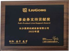 Brand honor certificate from Changsha Huichen Automobile Trading Co., Ltd