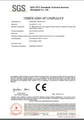 201 Dryer CE certificate from Soundlink Co., Ltd.