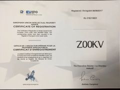 ZOOKV trademark of EU certificate from Foshan ZOOKV Kitchen-Bath Co., Ltd.