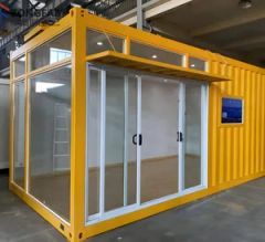 Environmental Friendly Renewable Resources Commercial Business Fast Food Cafe Shipping Container Shop - Shandong Zongfab Modular Homes Co., Ltd.